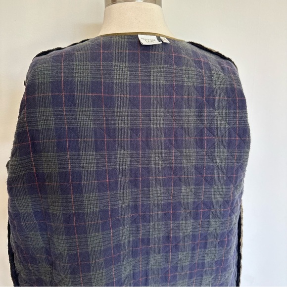 Garnet Hill 100% Silk Quilted Jacket S Green - Picture 8 of 8